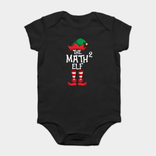 Math Elf Matching Family Christmas Baby Bodysuit